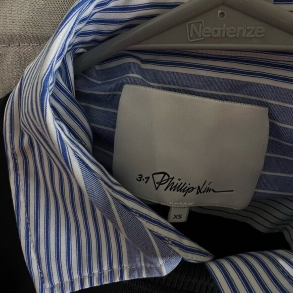NWOT 3.1 Philip Lim Sweat shot with detachable collar size XS